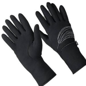 Grip & Warmth: Sleek Black Performance Gloves